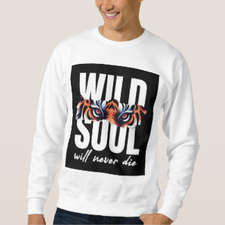 Sweatshirt T-shirt graphique pour les yeux de tigre sauvage
