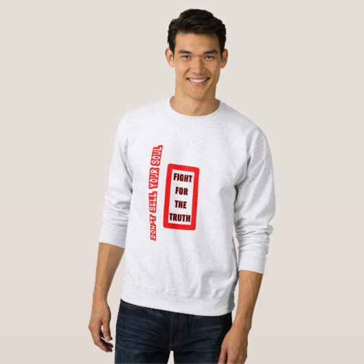 Sweatshirt T-shirt inspirant (Devant entier)