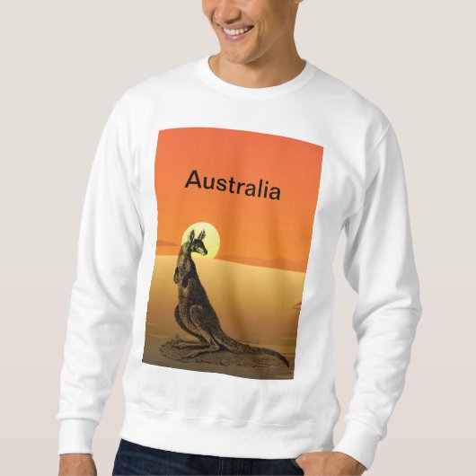 Sweatshirt t-shirt kangaro (Devant)