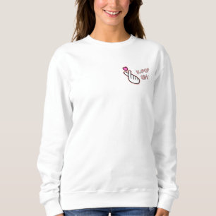 Sweatshirt T-shirt kleding k-pop girly logo