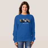 Sweatshirt T-Shirt Lady Chat (Devant entier)