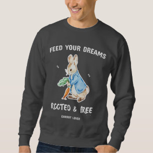 Sweatshirt T-shirt Lapin Mignon Amoureux de Carottes