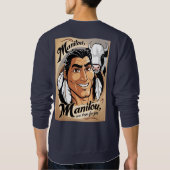 Sweatshirt T-shirt manitou (Dos)