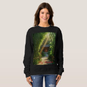 Sweatshirt T-shirt Mon Paradis (Devant entier)