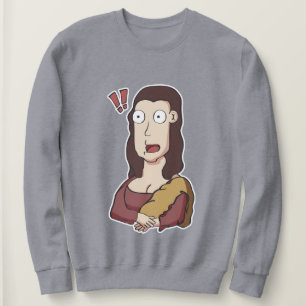 Sweatshirt T-Shirt Mona Lisa