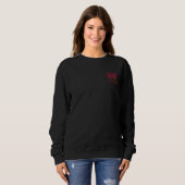 Sweatshirt T-shirt ne Express pas des questions familiales (Devant entier)