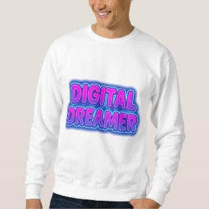 Sweatshirt T-shirt Neon Y2K Digital Dreamer Cybercore Stree