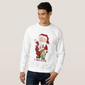 Sweatshirt T-shirt Noël Père Noël (Devant entier)
