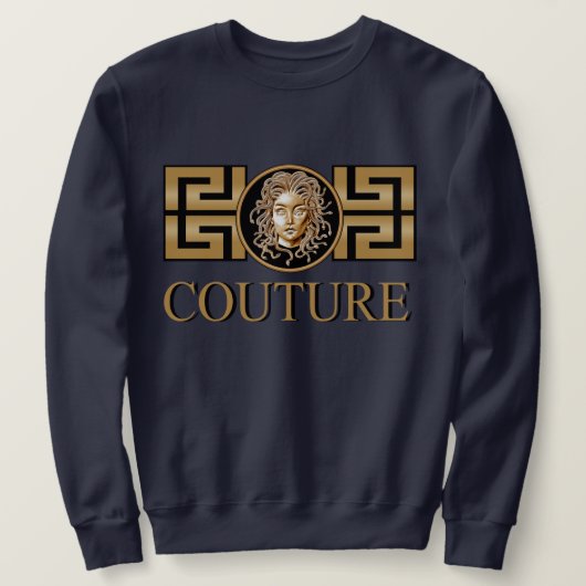 Sweatshirt T-shirt or Medusa Couture (Design devant)