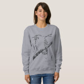 Sweatshirt T-shirt Owl, Owl (Devant entier)