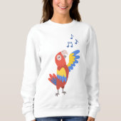 Sweatshirt T-shirt perroquet (Devant)