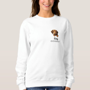 Sweatshirt T-shirt personnalisé Chien Dachshund