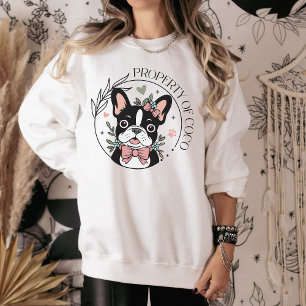 Sweatshirt T-shirt personnalisé Coquette à dessin manuel Boul