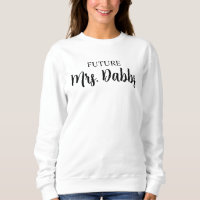 T-shirt personnalisé Future Mrs, Cadeau de fiançai