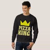 Sweatshirt T-shirt PIZZA KING DAD (Devant entier)