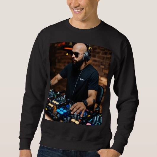 Sweatshirt T-shirt pour hommes (Devant)