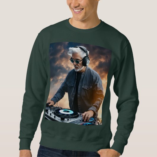 Sweatshirt T-shirt pour hommes (Devant)