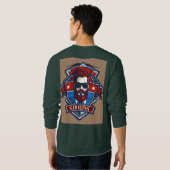 Sweatshirt T-shirt pour hommes (Dos entier)