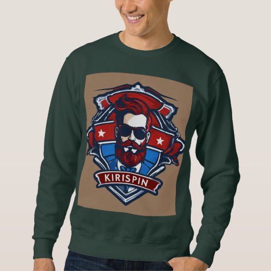 Sweatshirt T-shirt pour hommes (Devant)
