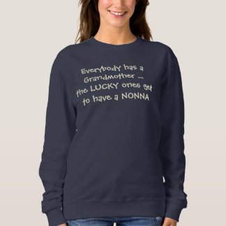 Sweatshirt T-shirt pour l'Italien Nonna