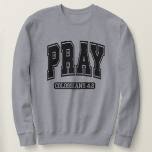 Sweatshirt T-shirt Prière Foi Chrétienne