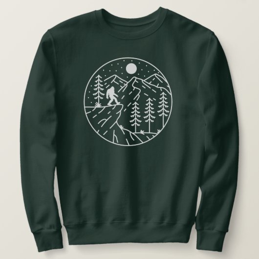 Sweatshirt T-shirt Sasquatch (Design devant)