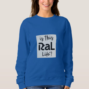 Sweatshirt T-shirt Slogan imprimé pour femmes