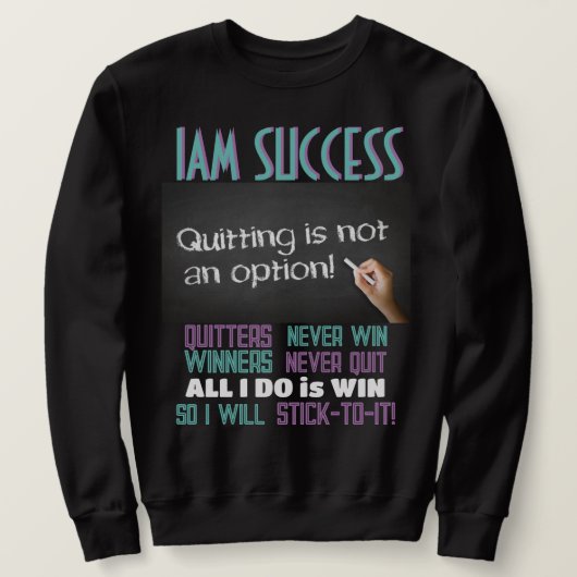 Sweatshirt T-shirt STICK-TO-IT (Design devant)