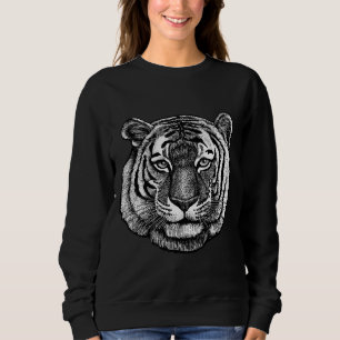 Sweatshirt T-shirt Tigre Dessin