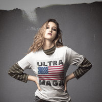 T-shirt ULTRA MAGA TRUMP -CHRISTMAS T-SHIRT