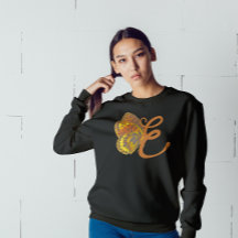 Sweatshirt T-shirt vlinder initiaal