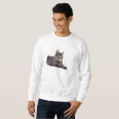 Sweatshirt Tabby Gris (Devant entier)