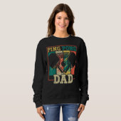 Sweatshirt Table tennis player father ping pong dad funny tab (Devant entier)