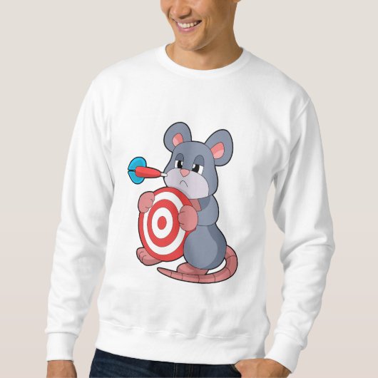 Sweatshirt Tableau de bord fléchettes de souris (Devant)