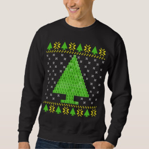 Sweatshirt Tableau périodique Douille de Noël moche