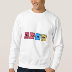 Sweatshirt Tableau périodique enseignant