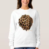 Sweatshirt Taches de félins (Devant)