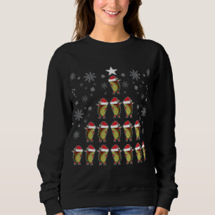 Sweatshirt Tacos Dapping Christmas Tree Snowflakes et bonbons