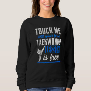 Sweatshirt Taekwondo Pour Enfants Hommes Femmes Garçons Fille