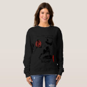 Sweatshirt Tai Chi Beginner Calligraphy Chinese Martial Desig (Devant entier)