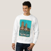 Sweatshirt Taïwan | Pagode Du Dragon Et Du Tigre (Devant entier)