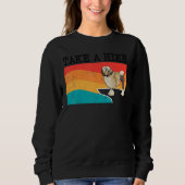Sweatshirt Take A Hike Lowchen Graphic Hiking (Devant)