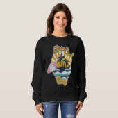 Sweatshirt Take It Easy Retro 60s and 70s laid back beach vib (Devant entier)
