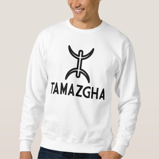 Sweatshirt Tamazgha - la terre d'Amazighs (Devant)