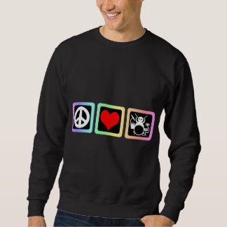 Sweatshirt Tambours d'amour de paix