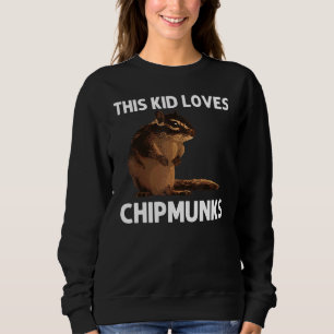 Sweatshirt Tamia cool pour garçons enfants Chuchoteur d'écure