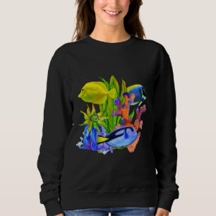 Sweatshirt Tang Blue Tang Fish Saltwarium Aquarium Reef Tank