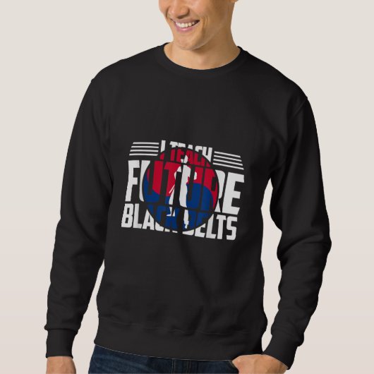 Sweatshirt Tang Soo Do Instructeur Arts Martiaux Professeur C (Devant)