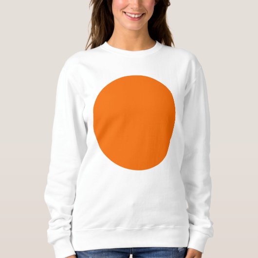 Sweatshirt Tangelo aux couleurs du printemps (Devant)