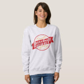 Sweatshirt Tante de baseball (Devant entier)